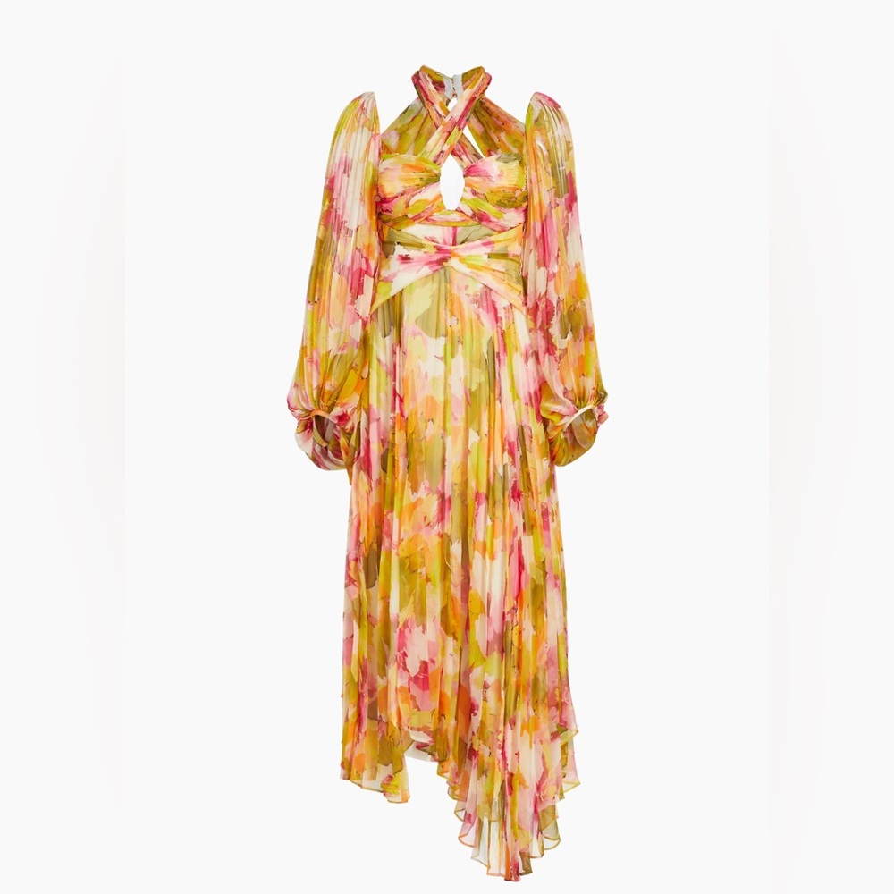 Acler Floral Multicolor Dress